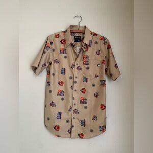Marmot syrocco ss button up shirt printed gorpcore fathers day
